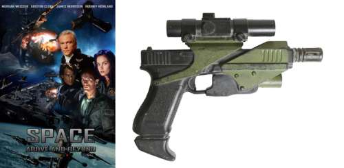 Space: Above and Beyond Production Used Space Marine Handgun Prop - 1995 | SWAU