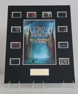 The Lord of the Rings: the Fellowship of the Ring | The Lord of the Rings: The Fellowship of the Ring - Framed Film Cell Display with COA | Catawiki