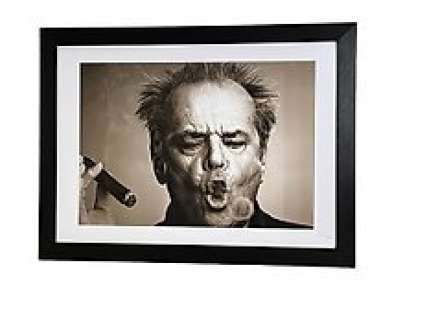 Jack Nicholson | Jack Nicholson - Jack Nicholson (with cigar) | Catawiki