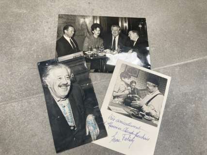 Inconnu - Michel Simon avec signature | Catawiki