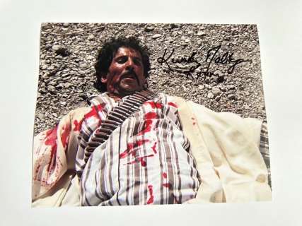 Indiana Jones and the Last Crusade (1989) - Signed by Kevork Malikyan (Kazim)