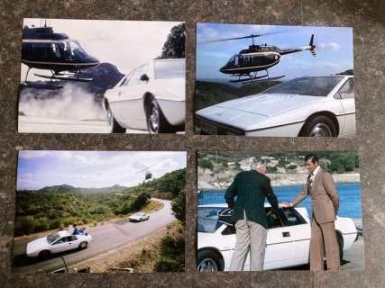 James Bond 007: The Spy Who Loved Me - Rare Lot of 25 photos - filming with the Lotus Esprit Submarine Car | Catawiki