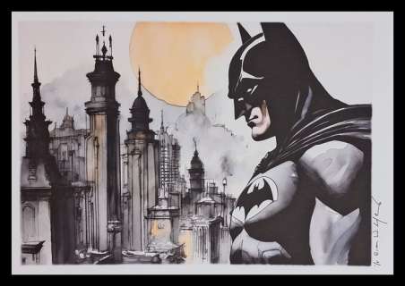 Batman - watercolor edition by Emma Wildfang - Large size | Catawiki