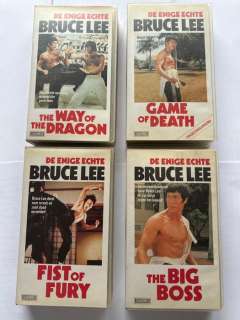 Fist of fury. The way of the dragon. Game of death The bigg Boss - bruce lee - bestsellers