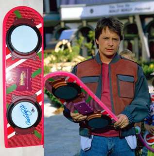 Back to the Future - Replica Hoverboard - Signed by Michael J. Fox (Marty McFly) with COA Beckett | Catawiki