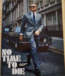 James Bond 007: No Time To Die - Daniel Craig as 007, signed with Certified Genuine bc holographie COA | Catawiki