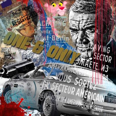 Luc Best - "James Bond - One & Only" 60 x 60 cm | Catawiki