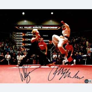 The Karate Kid - Signed by Ralph Macchio (Daniel) and William Zabka (Johnny) | Catawiki