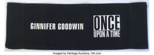Ginnfer Goodwin director‘s chair back from Once Upon a Time....