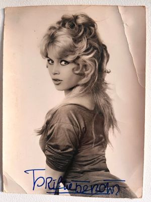 Mademoiselle Ange film - Brigitte Bardot, Autographe - Photo UFA /film | Catawiki