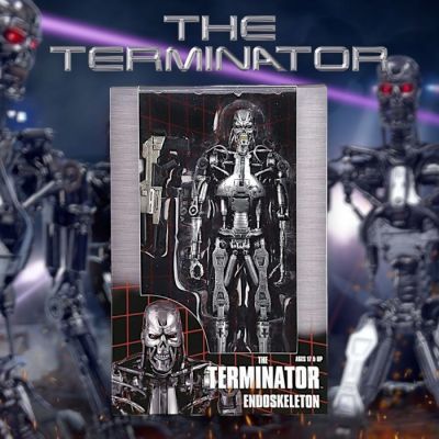Neca - Action figure The Terminator: "Endoskeleton T-800 Mod.1" Sealed Box - OUT OF STOCK | Catawiki