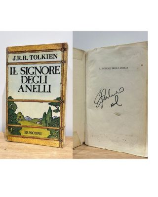 Lord of the Rings - Signed by Elijah Wood – 1980 Italian Rusconi Edition (Cesena Nov 30, 2024) | Catawiki