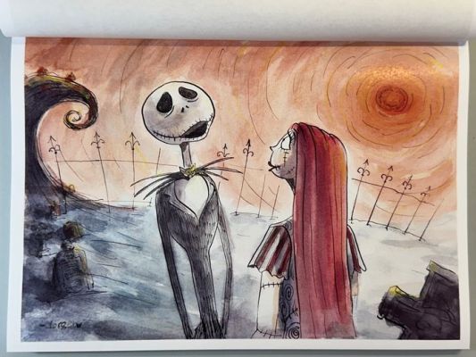 The Nightmare Before Christmas (1993) - Storyboards - Tim Burton - Walt Disney | Catawiki