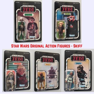 Kenner - Action figure Star Wars 1982-83 Original Action Figures (5) Skiff Collection - Original Accessories - Excellent Condition | Catawiki