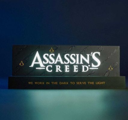 Assassin’s Creed - - Movie prop Assassin’s Creed LED-Light Logo (mint condition) | Catawiki