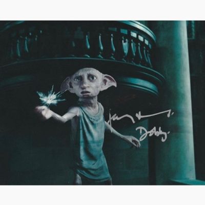 Harry Potter - Signed by Toby Jones (Dobby) | Catawiki