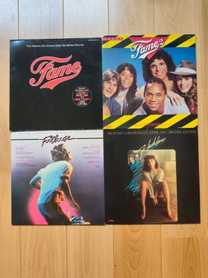 Fame/ Fame2/Flashdance/Footloose - Irene Cara/Kevin Bacon - RSO