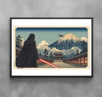 Star Wars - Duel at Fuji Temple - Sith Star Wars - Pop Art - Signed and Numerated 1/10 - Sato Hageshi | Catawiki