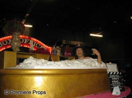 Life Size Dudley Moore Wax Figure in Bathtub | Premiere Props