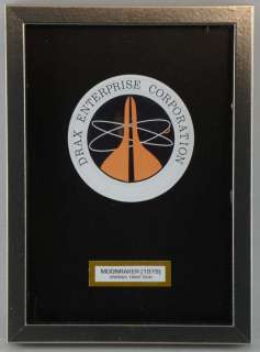 James Bond Moonraker (1979) A prop Drax Enterprises sign, used on the set of the Drax mission… | Ewbank’s