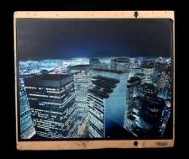 Robocop 2 | Hand-Painted Cityscape Matte Painting by Mark Sullivan | Propstore