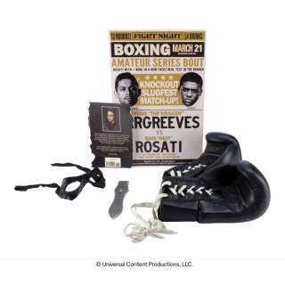 The Umbrella Academy (2019-2024) - Lot 54 - Diego Hargreeves‘s (David CastaÃƒÂ±eda) Personal Accessories with Punching Gloves and Metal Knife