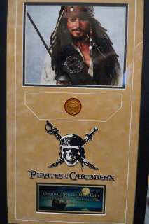 Pirates of the Caribbean (2003) Prop Dubloon Coin | GWS Auctions