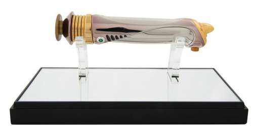Lot 147 - An Ian McDiarmid Signed Darth Sidious Lightsaber.