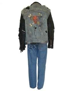 Lot 592 - Anchorman Jack Black / Biker Costume