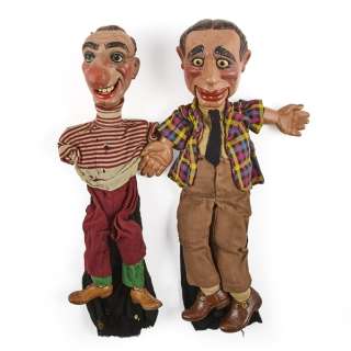 Walton & O’Rourke “Schnozz & Vaudeville" Hand Puppets | Studio Auctions