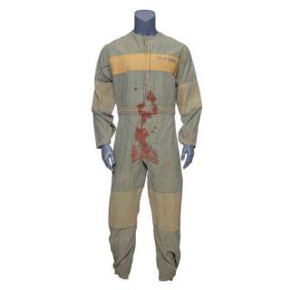 THE RUNNING MAN (1987) - Lot #335 : Planet Hollywood Collection: Bloodied Prisoner Coveralls