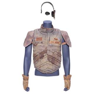 UNIVERSAL SOLDIER (1992) - Lot #409 : GR61‘s (Simon Rhee) UniSol Vest with Luc Deveraux‘s (Jean-Claude Van Damme) GR44 Patch and UniSol Costume Components