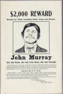 Lot 144 - Charles Bronson RARE prop Wanted poster