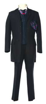The Hunger Games | Haymitch Three Piece Blue Suit from The Hunger Games | Blacksparrow