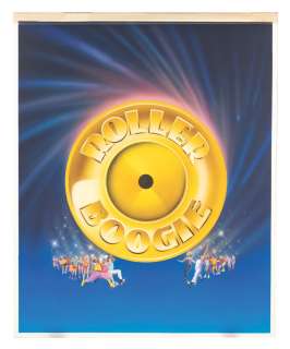 "Roller Boogie" Original Movie Poster Artwork. | Van Eaton Galleries