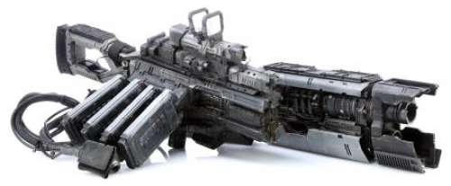 Spectral | Stunt Plasma Rifle and Accessories | Propstore