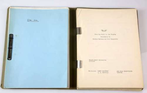 James Bond Dr. No - An original fourth draft screenplay script, dated 12.12.61, for the first… | Ewbank’s