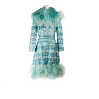 Lot #60 – Respect Aretha Franklin Jennifer Hudson Publicity Dress W/ Feathers