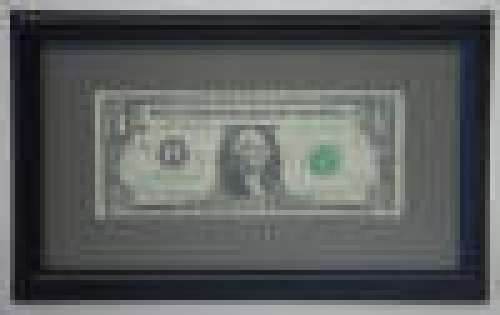 Seinfeld | Framed $1.00 Bill from Monk’s Café on “Seinfeld” | Entertainment Rarities
