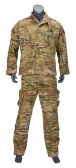 Lot 778 - SICARIO: JOSH BROLIN "MATT GRAVER" HERO MILITARY FATIGUE (WITH DVD)