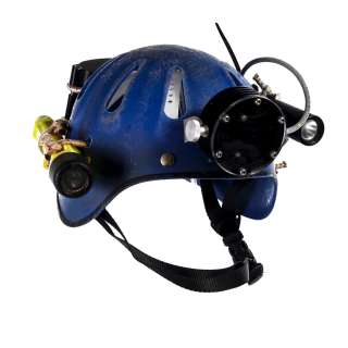 Thirteen Lives Chris Jewell Tom Bateman Screen Used Diving Helmet W/ Flashlights Sc 101-218 | VIP Fan Auctions