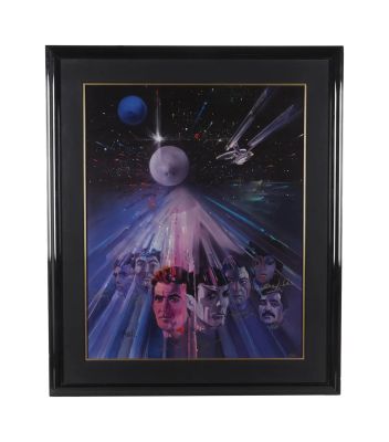 Star Trek: the Original Series | Lot #114 - Bob Peak "The Magnificent Seven" Cast-Signed Print | Julien’s
