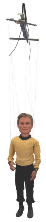An "Unbelievable!!!!!" Shatner Puppet and Controllers. | Van Eaton Galleries
