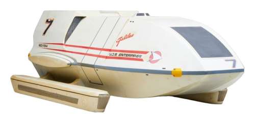Star Trek V: The Final Frontier | Greg Jein "Galileo" Shuttlecraft Filming Miniature | Julien’s
