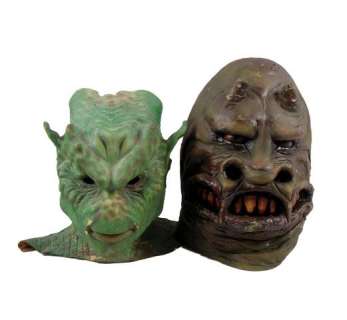 Demon Masks From 1950’s Horror Films | Premiere Props