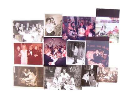 Lot 65 - Rare Candid Classic Hollywood Stars Party Photos From Van Johnson‘s Personal Scrapbook