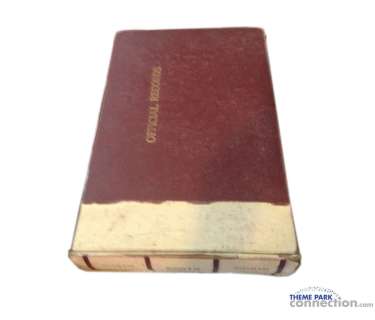 Batman Returns 1992 Movie Penguin Library Scene Screen Used Prop Book | Theme Park Connection