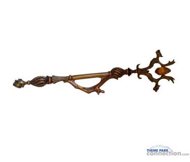 Dungeons & Dragons 2000 Movie Jeremy Irons Production Used Resin Prop Scepter | Theme Park Connection