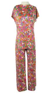 I Love Lucy | Lucille Ball Personal Custom Matching Colorful Print Blouse & Pants | Blacksparrow