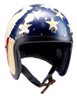EASY RIDER (1969) - Lot #132 : "Captain America" Wyatt‘s (Peter Fonda) Screen-Matched Helmet